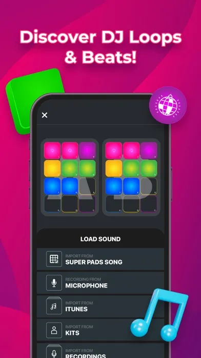 SUPER PADS - Become a DJ Mixer应用截图