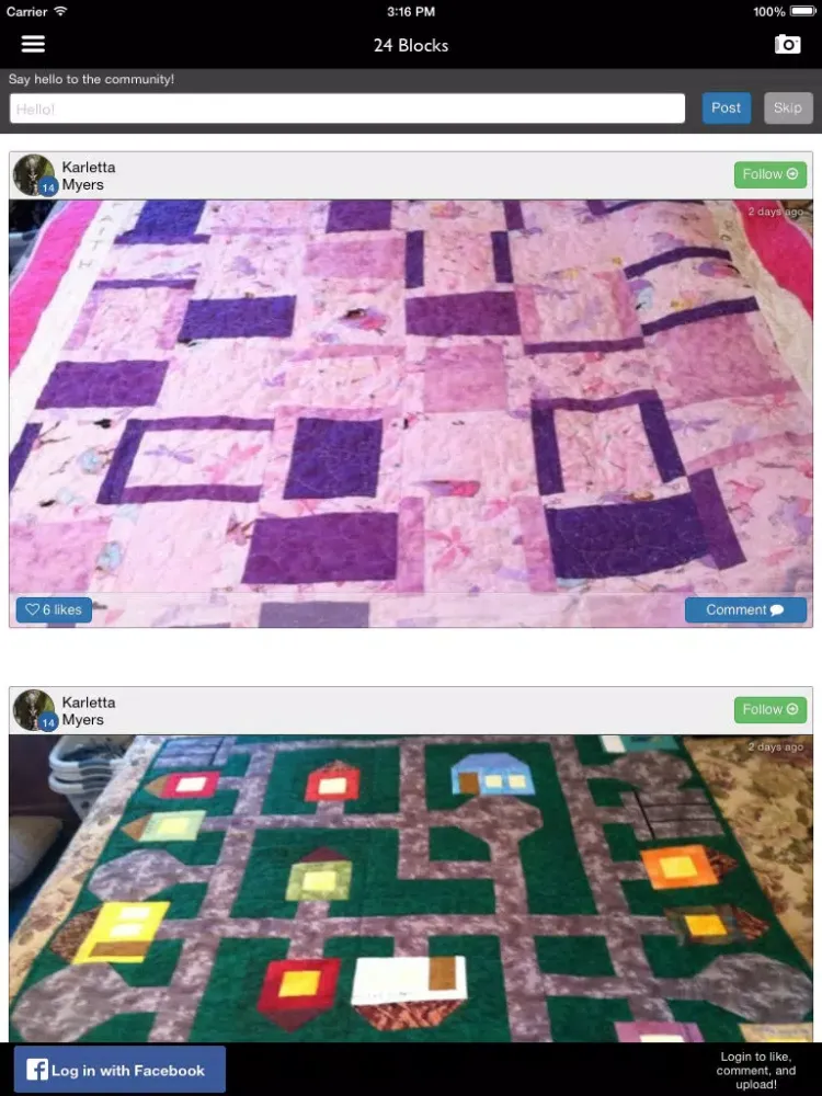 Скриншоты 24 Blocks iPad 