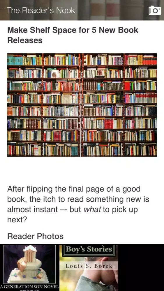The Reader's Nook سکرین شاٹس