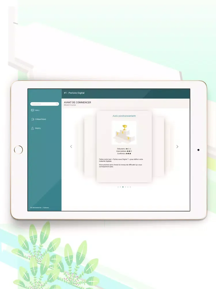 Digital Partenaire iPad  Screenshots