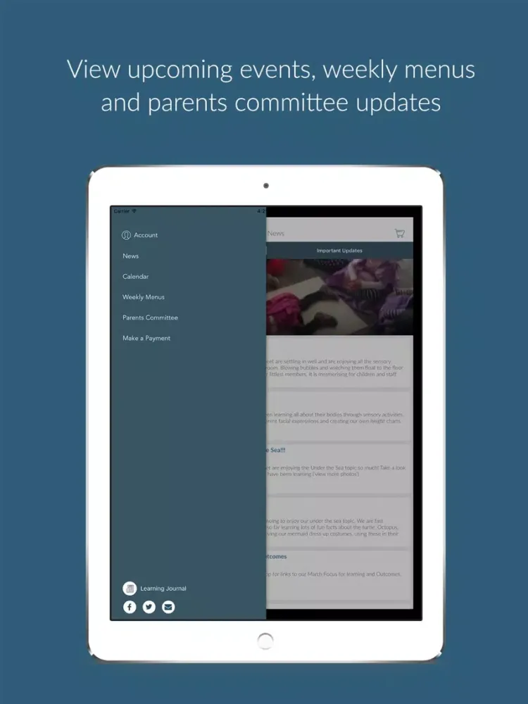 تصاویر Early Days Nurseries iPad 