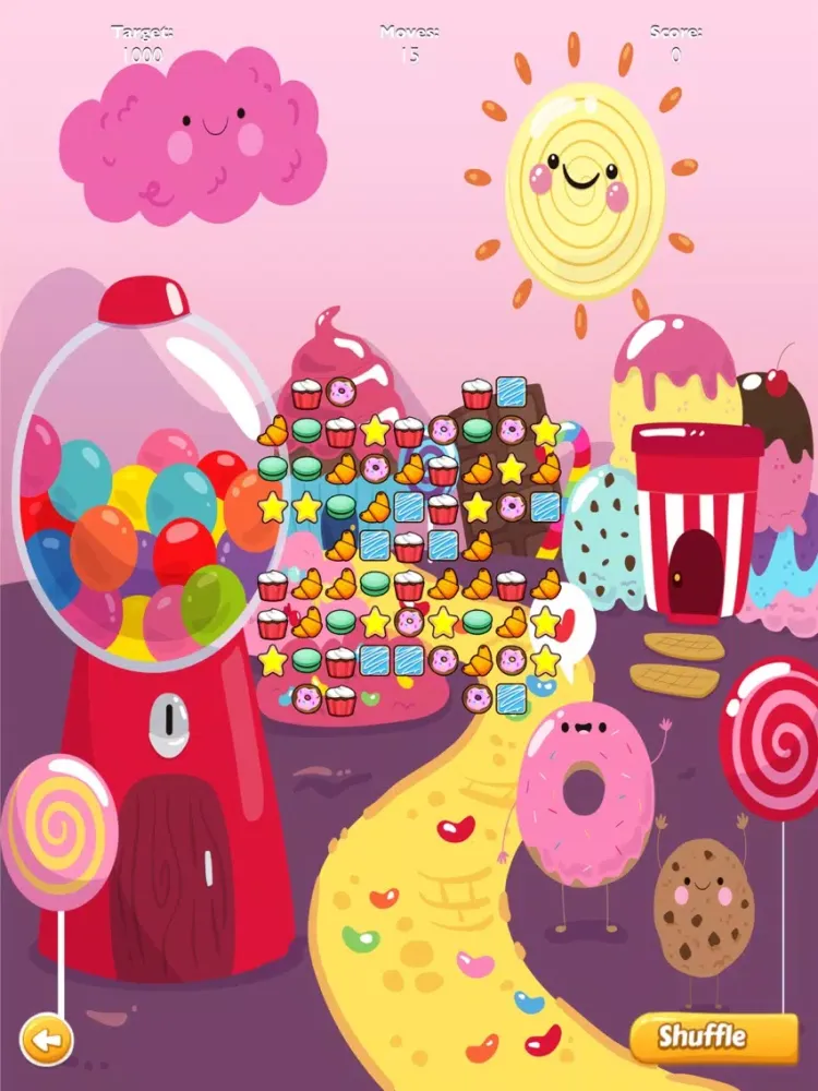 CandySweetsi iPad  Ekran Görüntüleri