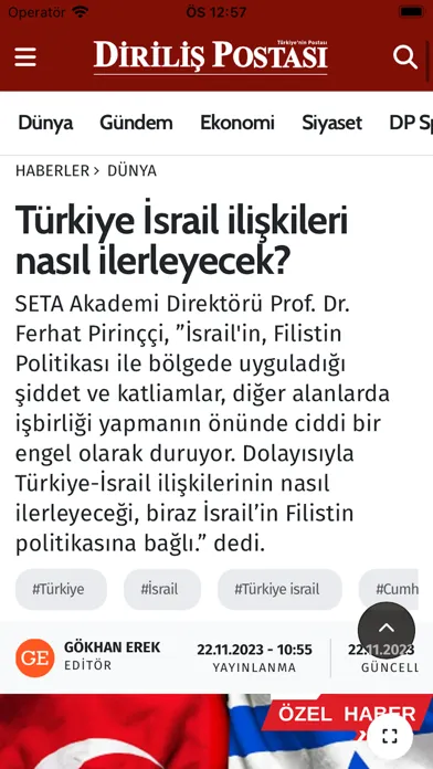 Diriliş Postası Haberler 스크린샷