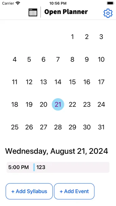 Capturas de pantalla de Open Planner