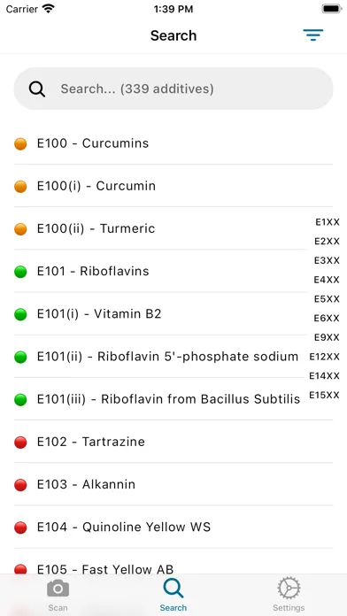 Screenshot di Open Additives