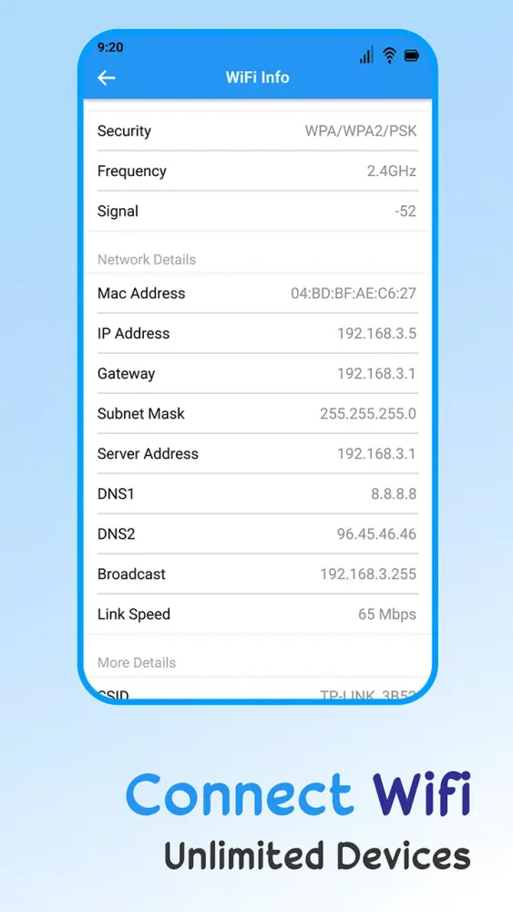 Open WiFi 스크린샷