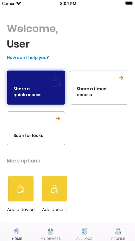 ภาพหน้าจอของ Open MyHome