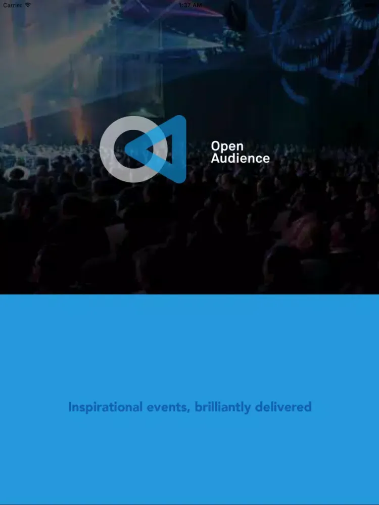 صور Open Audience EventApp iPad 