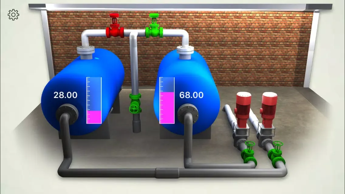 OAS Tanks HMI应用截图