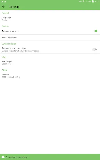 Capturas de tela do OpenBioMaps data forms