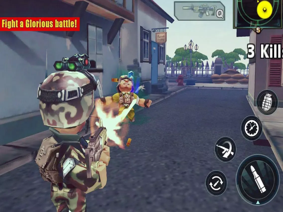 Capturas de pantalla de Mini CS Gun Destroy Enemy iPad 