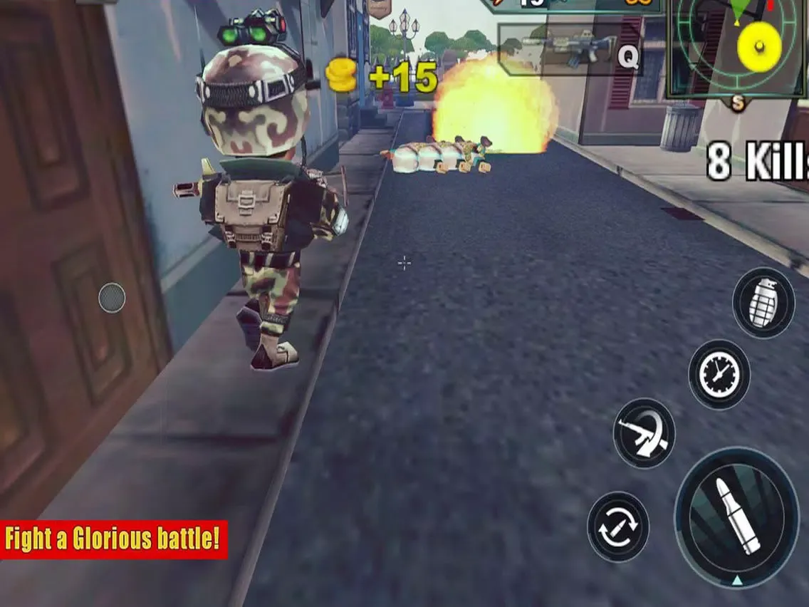 Capturas de pantalla de Mini CS Gun Destroy Enemy iPad 