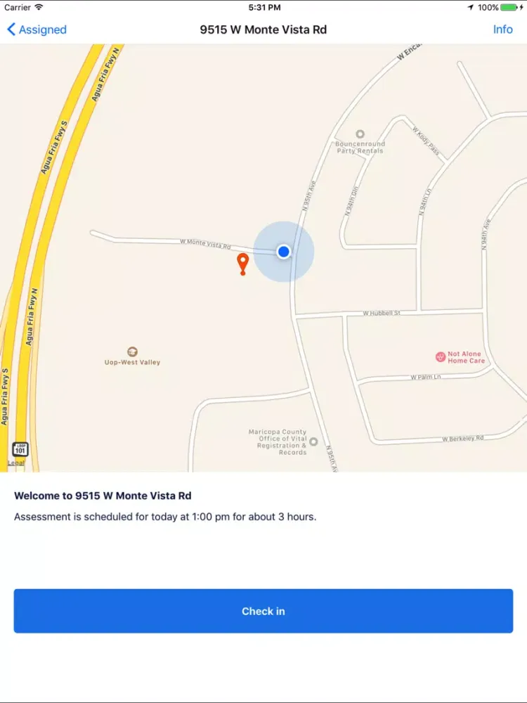 Tangkapan layar Sherlock Homes iPad 
