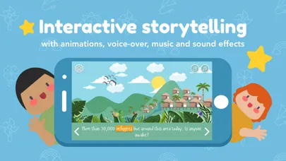 Captures d'écran de Superkids Books