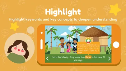 Captures d'écran de Superkids Books