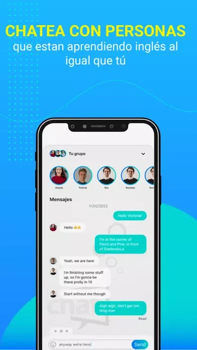 ภาพหน้าจอของ Chat by OE - Aprende Inglés