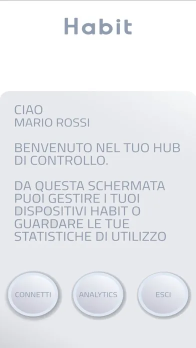 Screenshot di HabitAPP