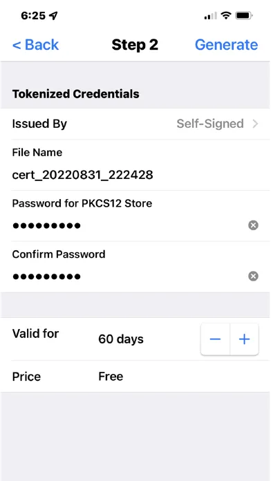 YouID -- Credentials Generator स्क्रीनशॉट