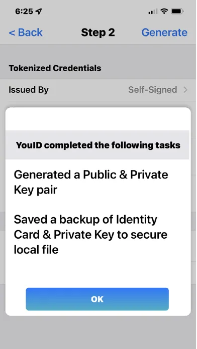 YouID -- Credentials Generator स्क्रीनशॉट