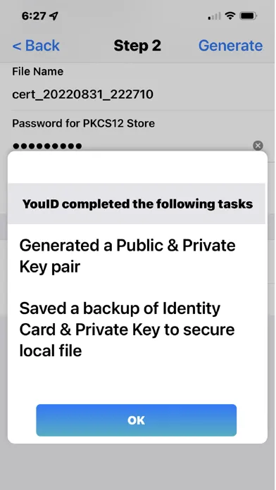 YouID -- Credentials Generator स्क्रीनशॉट