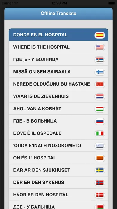 Capturas de pantalla de Offline Translate