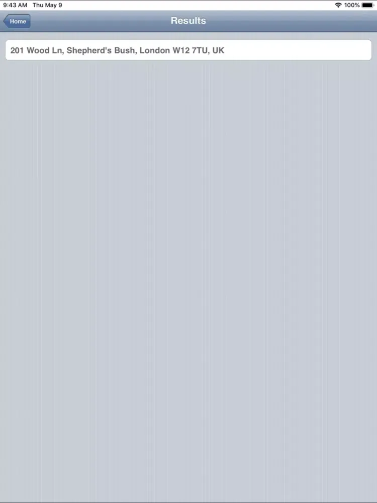 Screenshot di Zipcode tool iPad 