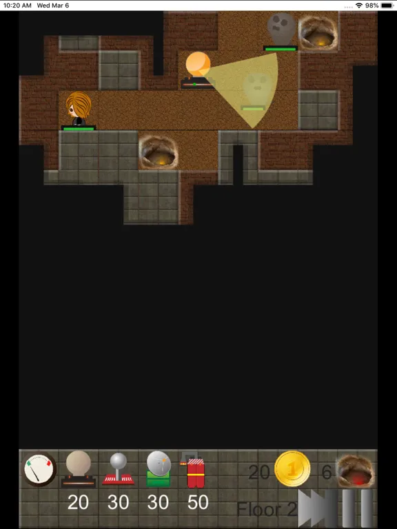 Capturas de pantalla de Adventure Game Under the Crypt iPad 