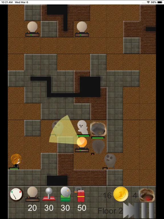 Capturas de pantalla de Adventure Game Under the Crypt iPad 