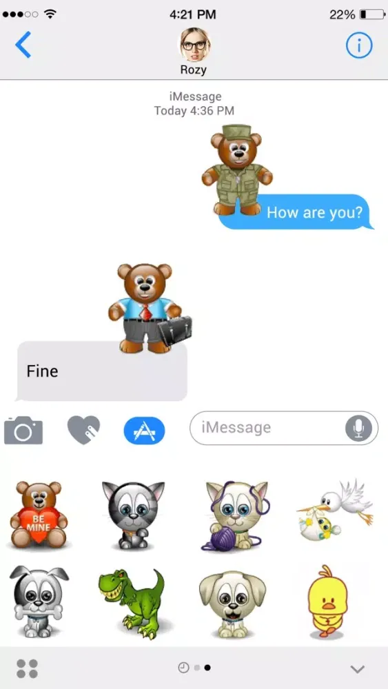 Ảnh chụp màn hình của Moji Emoji Exploji