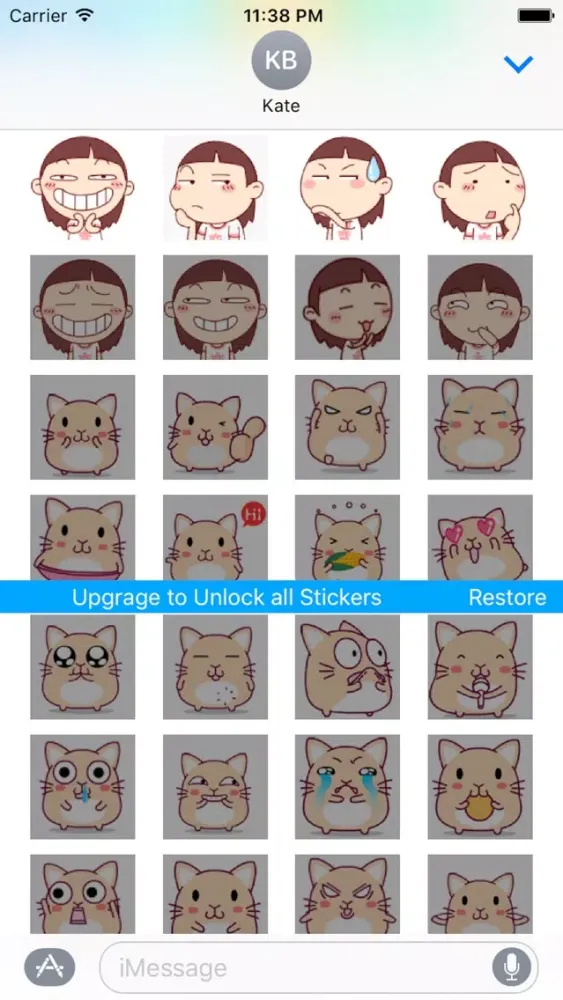 Ảnh chụp màn hình của Moji Emoji Exploji