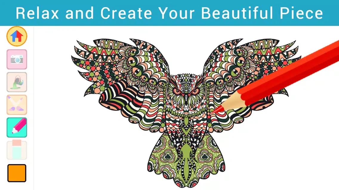 Colormy: Free Fun Stress Relief Color Therapy & Coloring Book for Adults Screenshots