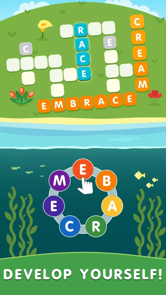 Crossword out of the words Screenshots