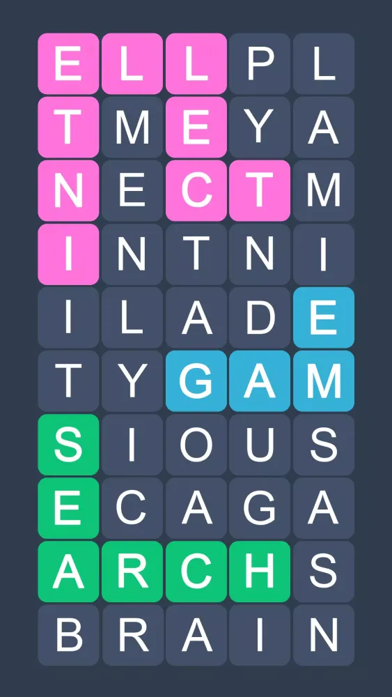Word Search - Evolution Puzzle Screenshots