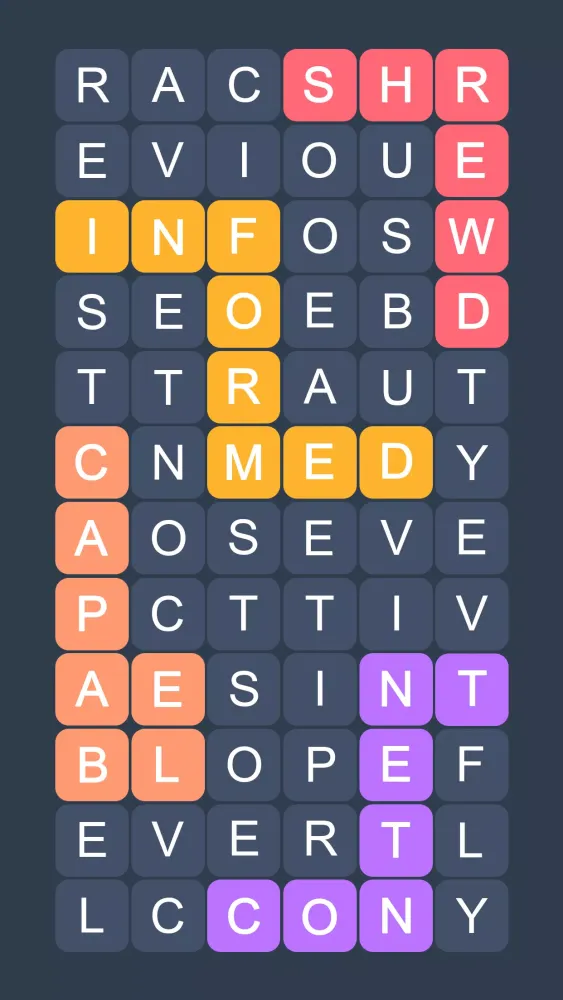 Word Search - Evolution Puzzle Screenshots