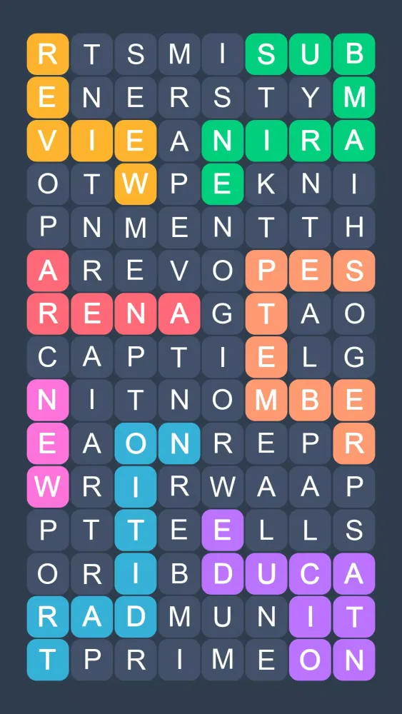 Word Search - Evolution Puzzle Screenshots