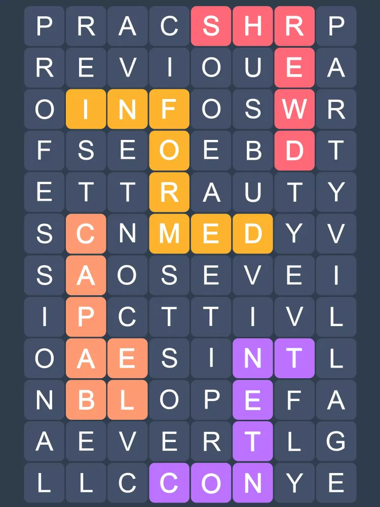 Word Search - Evolution Puzzle Screenshots