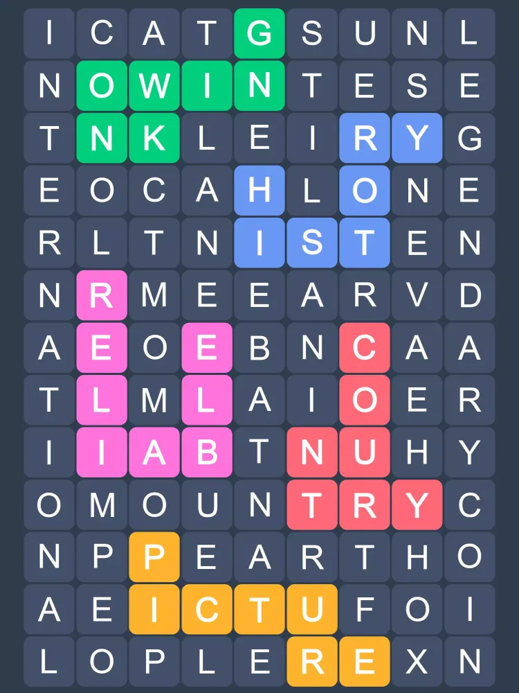 Word Search - Evolution Puzzle Screenshots