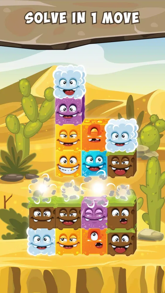 Capturas de tela do Match-3 Elements