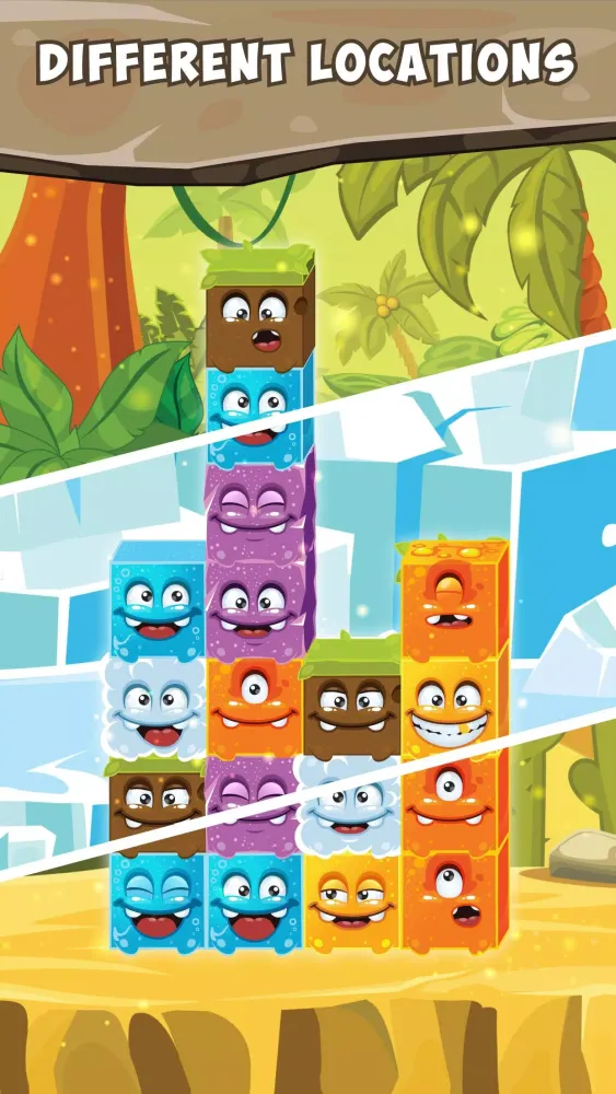 Capturas de tela do Match-3 Elements