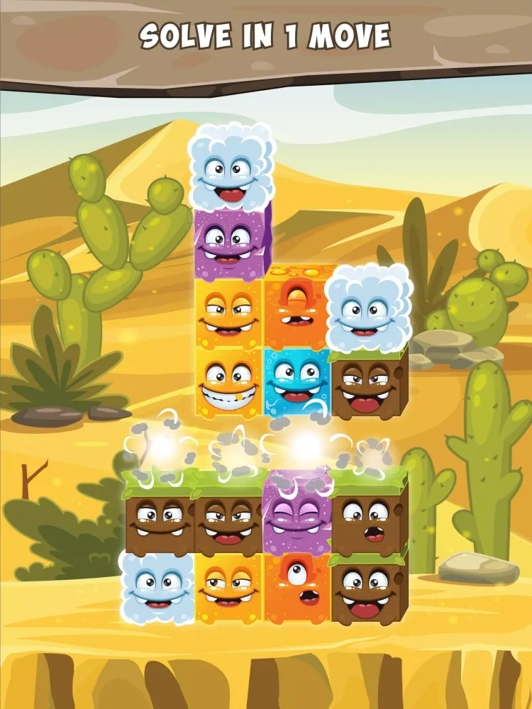Capturas de tela do Match-3 Elements