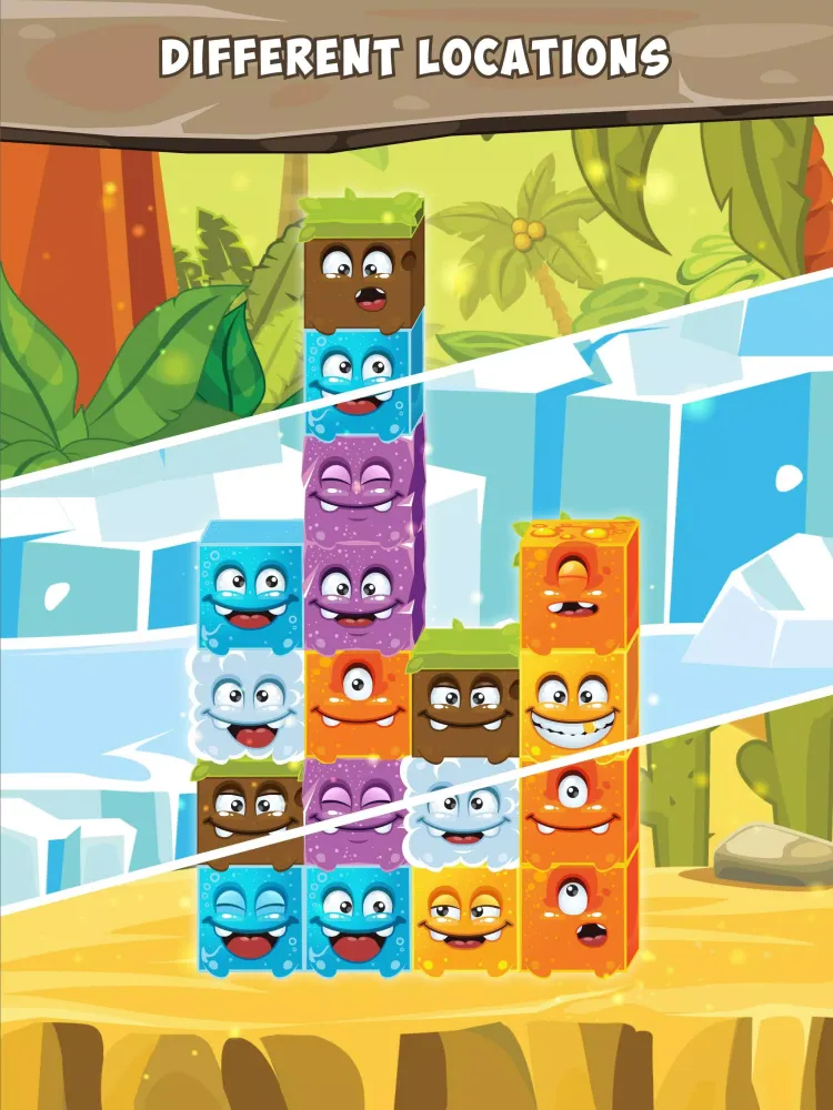 Capturas de tela do Match-3 Elements