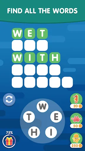Screenshot di Word Search Sea: Word Puzzle