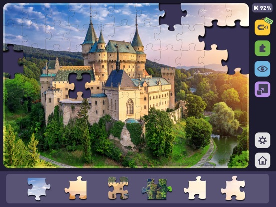 Captures d'écran de Relax Jigsaw Puzzles iPad 