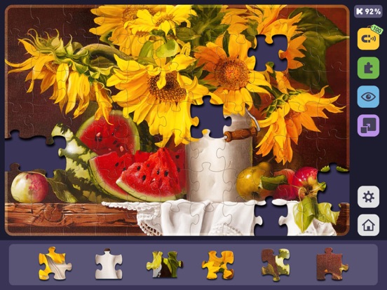 Captures d'écran de Relax Jigsaw Puzzles iPad 