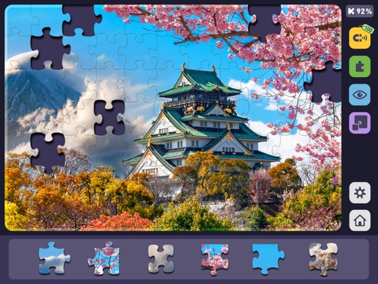 Captures d'écran de Relax Jigsaw Puzzles iPad 
