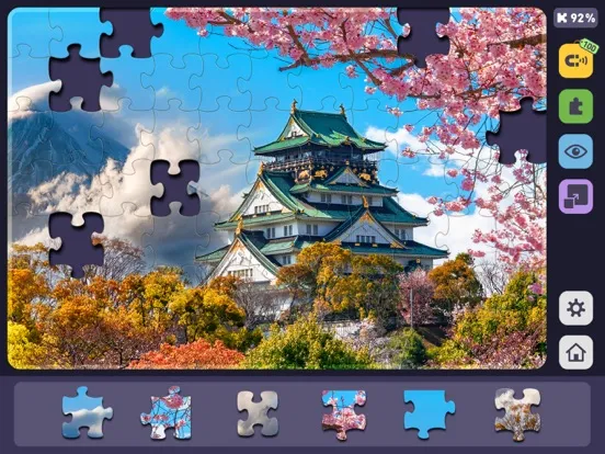 Tangkapan layar Relax Jigsaw Puzzles iPad 