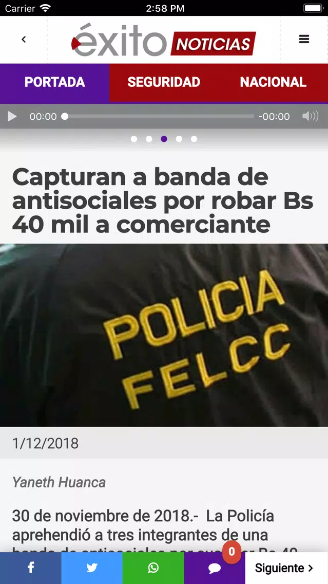 Éxito Noticias 스크린샷