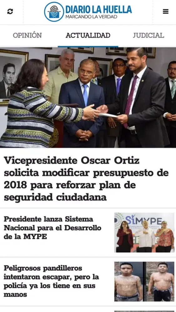 Diario La Huella स्क्रीनशॉट