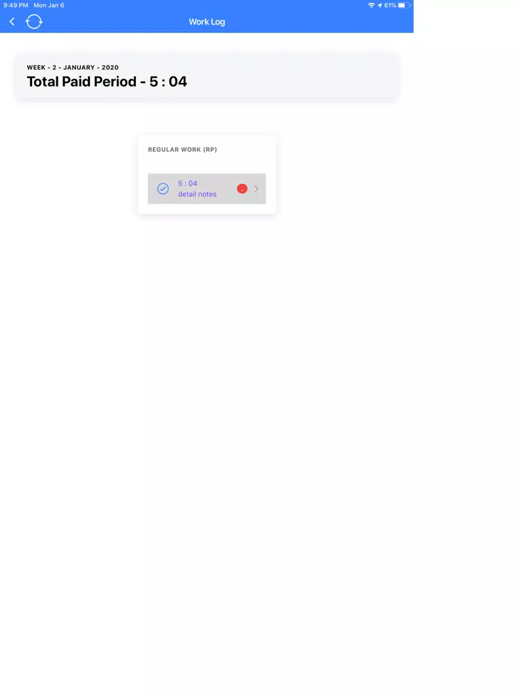 TimeCard OpenPro ERP iPad  Ekran Görüntüleri