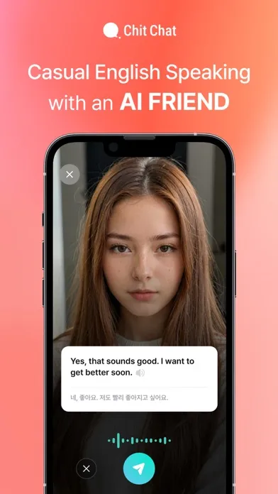 Chitchat AI: English Speaking Screenshots